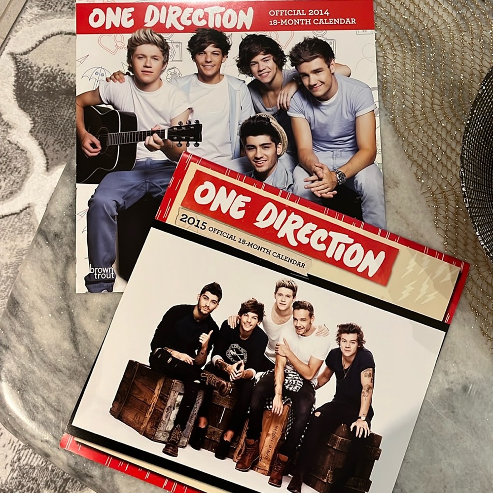 2 One Direction Calendars